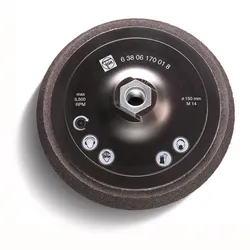 Fein Stützteller mit Klettenhaftanteil M14 Ø 80mm - Ø 150mm