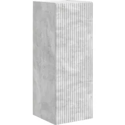 Helloshop26 - Modernes wandmontiertes TV-Möbel werten Sie Ihren Raum mit elegantem Stauraum auf 30 x 31 x 80 cm Holzwerkstoff Beton