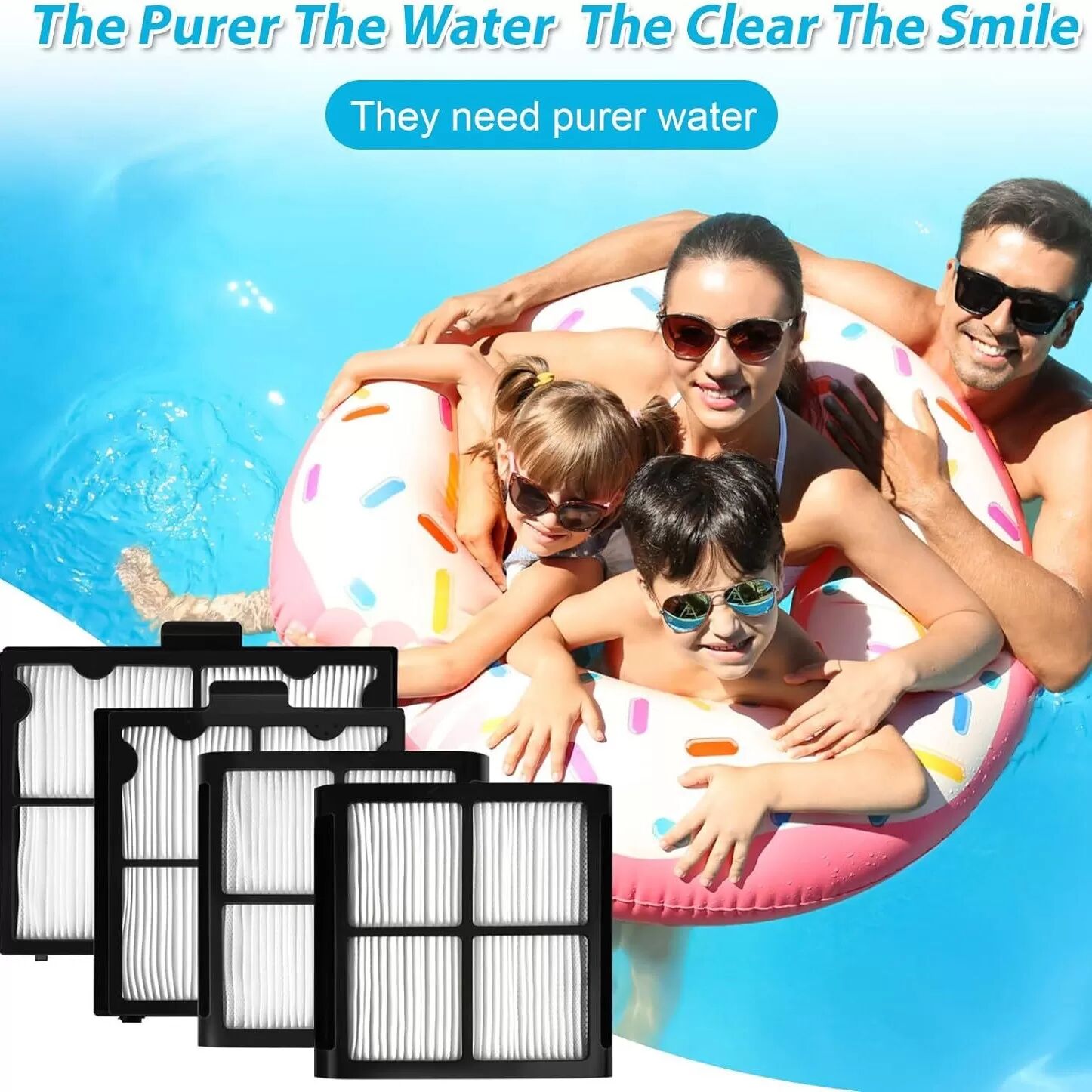 INF Dolphin Poolreinigungsfilter 9991467-R4 Ultrafeine Filterplatte