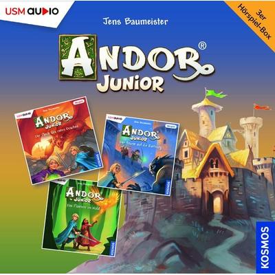 Die große Andor Junior Hörbox Folgen 1-3 (3 Audio CDs) - Andor Junior, CD