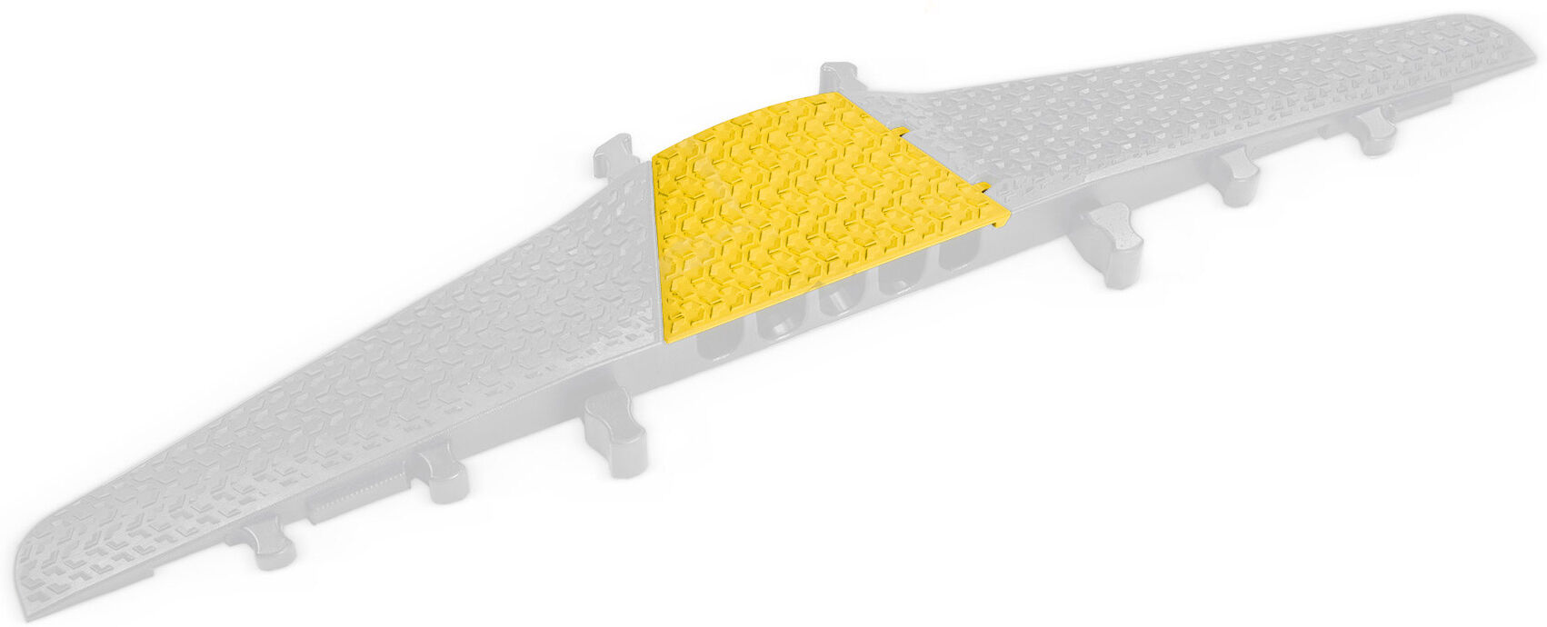 Defender Midi 5 2d Adapter To Mini Male Lid   Yellow - Ersatzdeckel   Für Midi 5 2d Adapter
