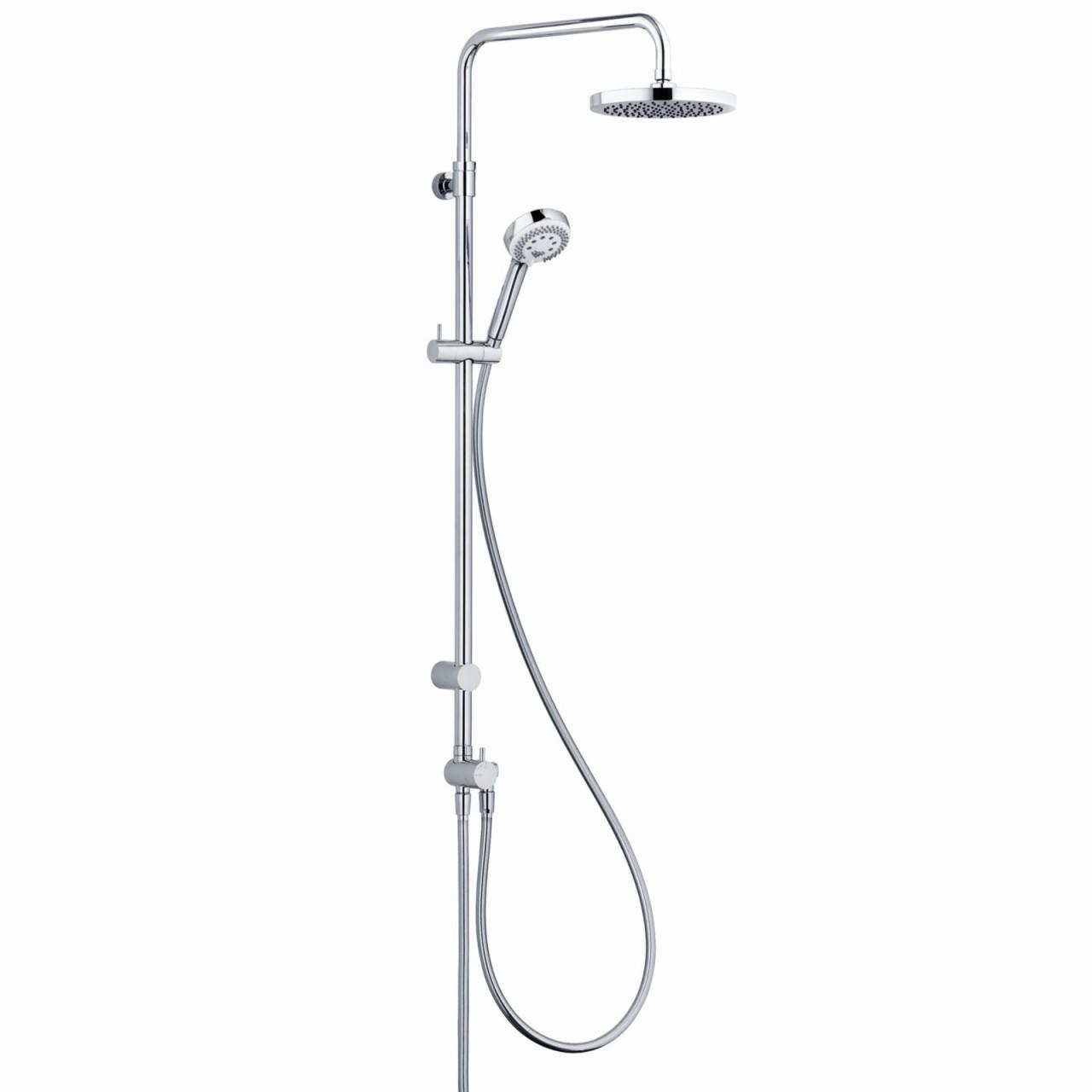 Kludi LOGO Dual Shower System mit 3S Handbrause chrom, 6809105-00 6809105-00