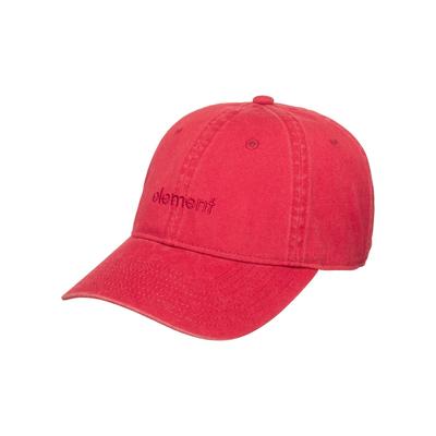 Fitted Cap ELEMENT "Lowcase Dad", Herren, rot (cardinal), Obermaterial: 100% Baumwolle., Caps