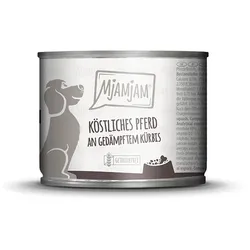 MjAMjAM – ausgewählte Pferd 200g MjAMjAM Hund 6x200g Pferd mit Kürbis