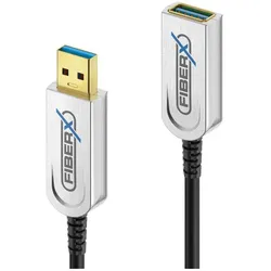 Purelink Series - USB 3.1 Glasfaser Verlängerungskabel - 5m (5 m, USB 3.2 Gen 1, 4.50 W), USB Kabel