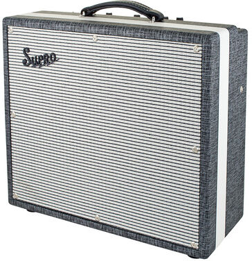 Supro 1695T Black Magick Black Rhino Hide
