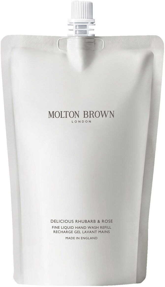 400ml MOLTON BROWN Delicious Rhubarb & Rose Fine Liquid Hand Wash Refill