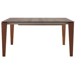 Sormani Esstisch mit Auszug Bologna 220/320 x 100 cm Holz Braun Nuss