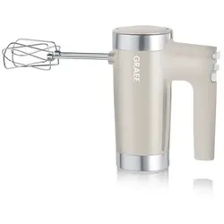 GRAEF Handmixer 600W 7Stufen Turbo taupe