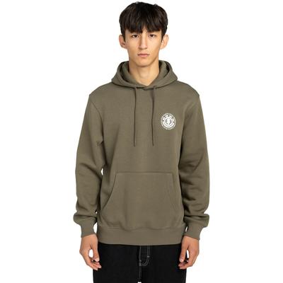 Hoodie ELEMENT "Seal", Herren, Gr. L, grün (kalamata), Obermaterial: 55% Baumwolle, 25% Baumwolle, 20% Polyester., Sweatshirts Hoodie