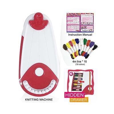 Spielzeug zum Basteln von Freundschaftsarmbändern, Geschenkideen für Mädchen, Geburtstagsgeschenk für Teenager-Mädchen, Werkzeug zum Basteln von Schnüren, Armband-DIY, Reise-Aktivitätsset für Kinder,