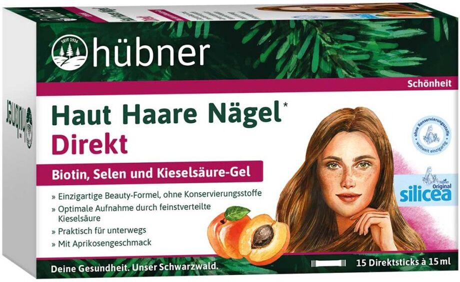 Hübner Naturarzneimittel GmbH Hübner Haut Haare Nägel Direkt Aprikose Flüssig