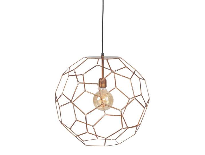 it's about RoMi - Lampe à suspendre Marrakesh - Cuivre - Ø34cm Lampe à suspendre - Lampe de table à manger - Lampe de salon - Lampe de chambre à coucher - Salon
