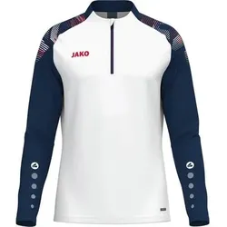 JAKO Unisex Ziptop Sonic, Größe S in Weiß Weiß