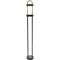 LED Außenstehlampe Wegeleuchte schwarz Gartenlampe Terrassenlampe Stehleuchte, Metall, 8W 855lm warmweiß, DxH 12,5 x 100 cm