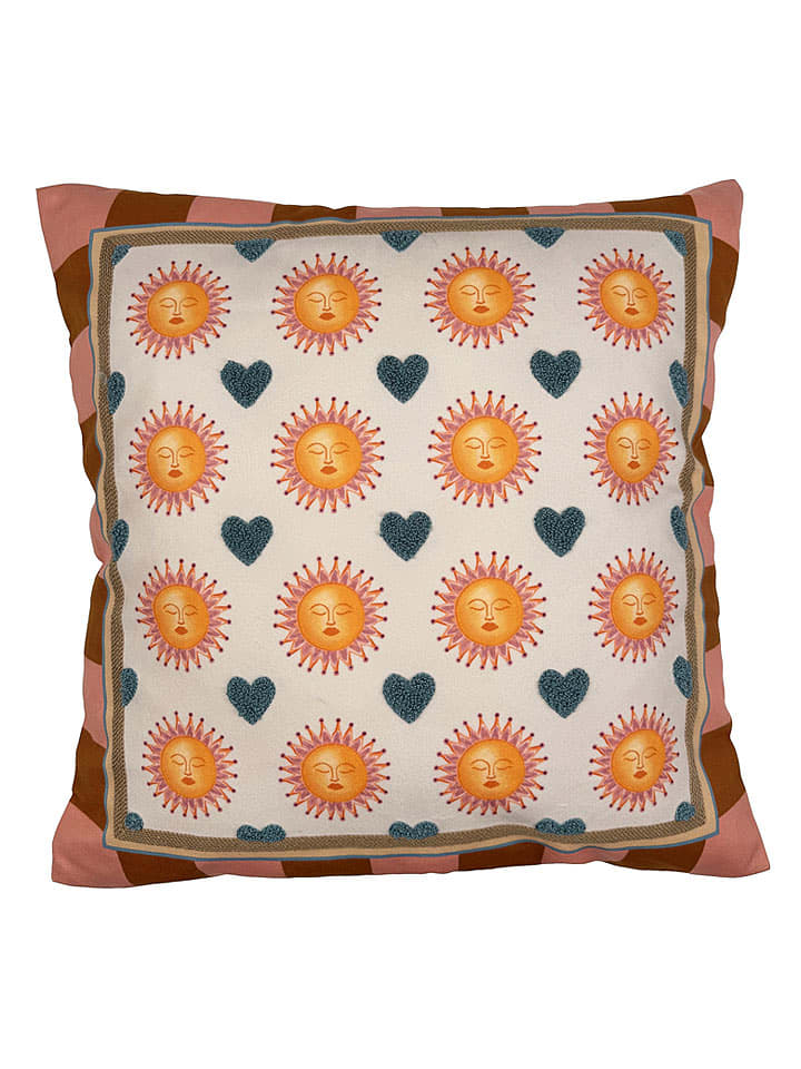 Kersten Kissen ''Sun'' in Bunt - (L)45 x (B)45 cm - onesize