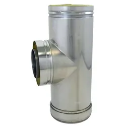 Bertrams Dw Schornsteinanschlussstück 22SA90-250 90°, 250 mm