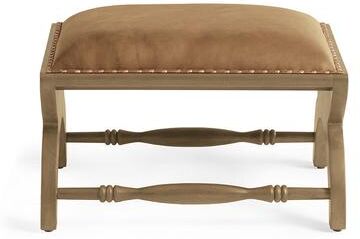 Atticus Ottoman - Camel - Grandin Road