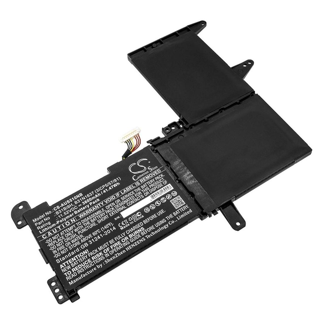 NoName Battery for Asus N580GD etc (3 Zellen) (AUS510NB)