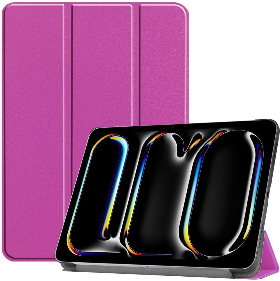 EIDERWOOD iPad Pro 11" (2025 / 2024) Tri-Fold Læder Cover - Lilla