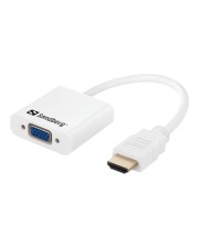 SANDBERG A/S Sandberg HDMI to VGA+Audio Converter Videokonverter (508-77)