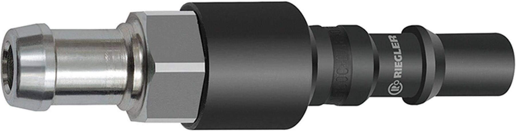 Riegler Einstecktülle für Kupplungen NW 8, RSV, ISO 6150 C, Stahl, LW 13 (425.75-RSV)
