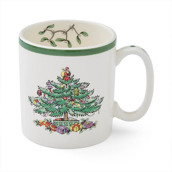Spode Christmas Tree Set Of 4 250ml Mugs