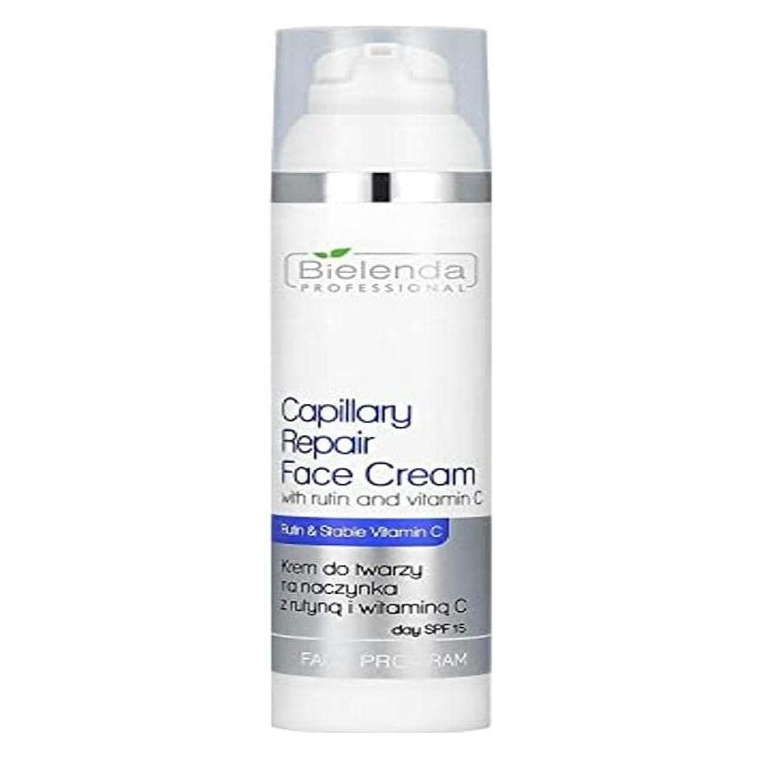 Bielenda PROFESSIONAL Face Program Capillary Repair Face Cream krem do twarzy na naczynka z Rutyną i (100 ml) (5904879005577)