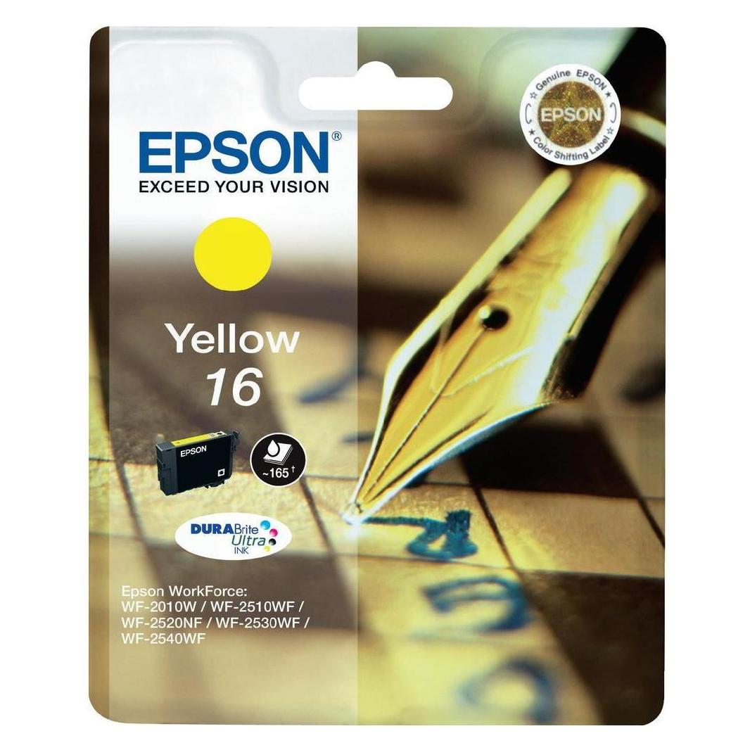 Epson Stift und Kreuzworträtsel Patrone Gelb (Y) (C13T16244020)