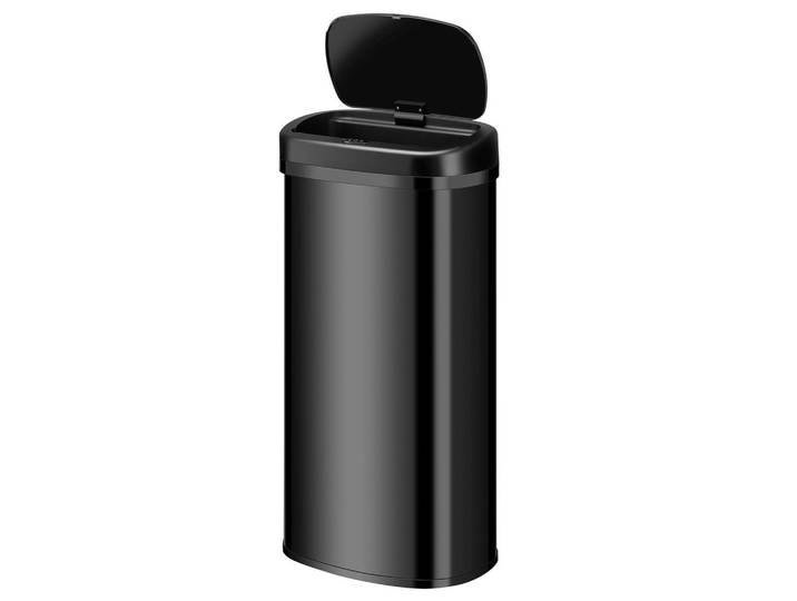 MÜLLEIMER viereckig 70L schwarz mit Sensor