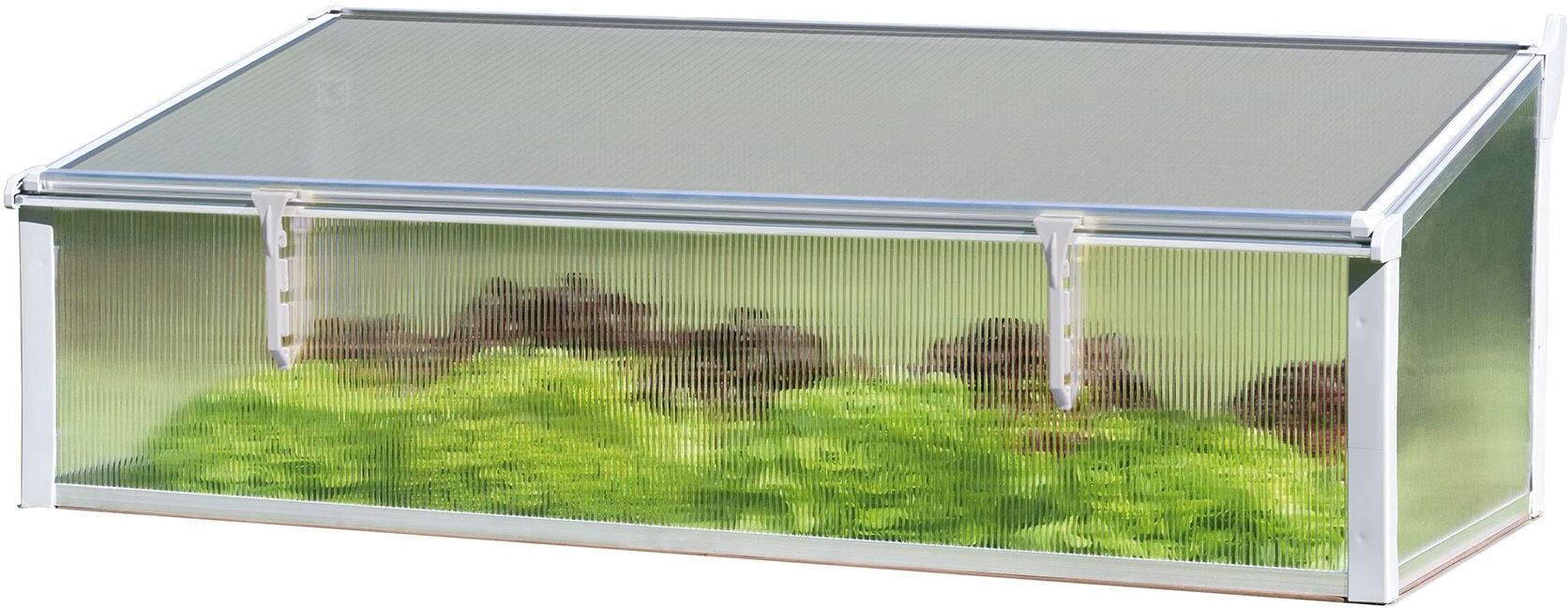 Juwel Thermo-Frühbeet 130/60 126 x 58 x 40/30 cm