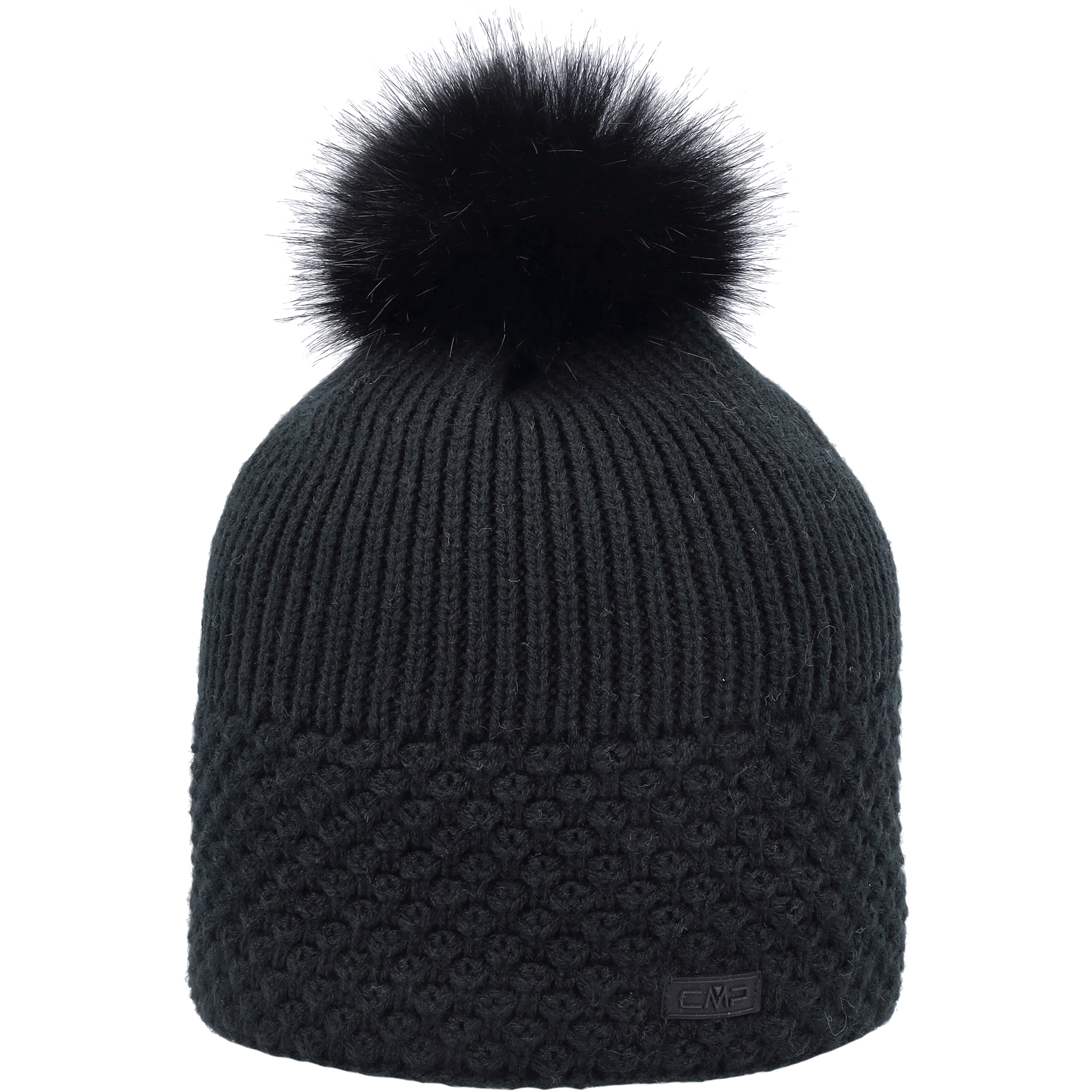 CMP Knitted Damen Mützen & Beanies schwarz