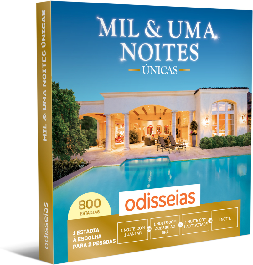 Mil & Uma Noites Únicas - 1 Noite com Opção Jantar, Acesso ao Spa ou Actividade   800 Hotéis