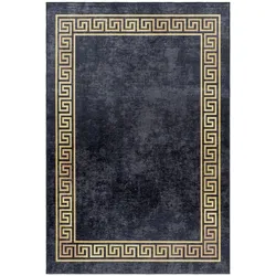 Ayyildiz Teppich, FIESTA 4305, BLACK, 140 x 200 cm