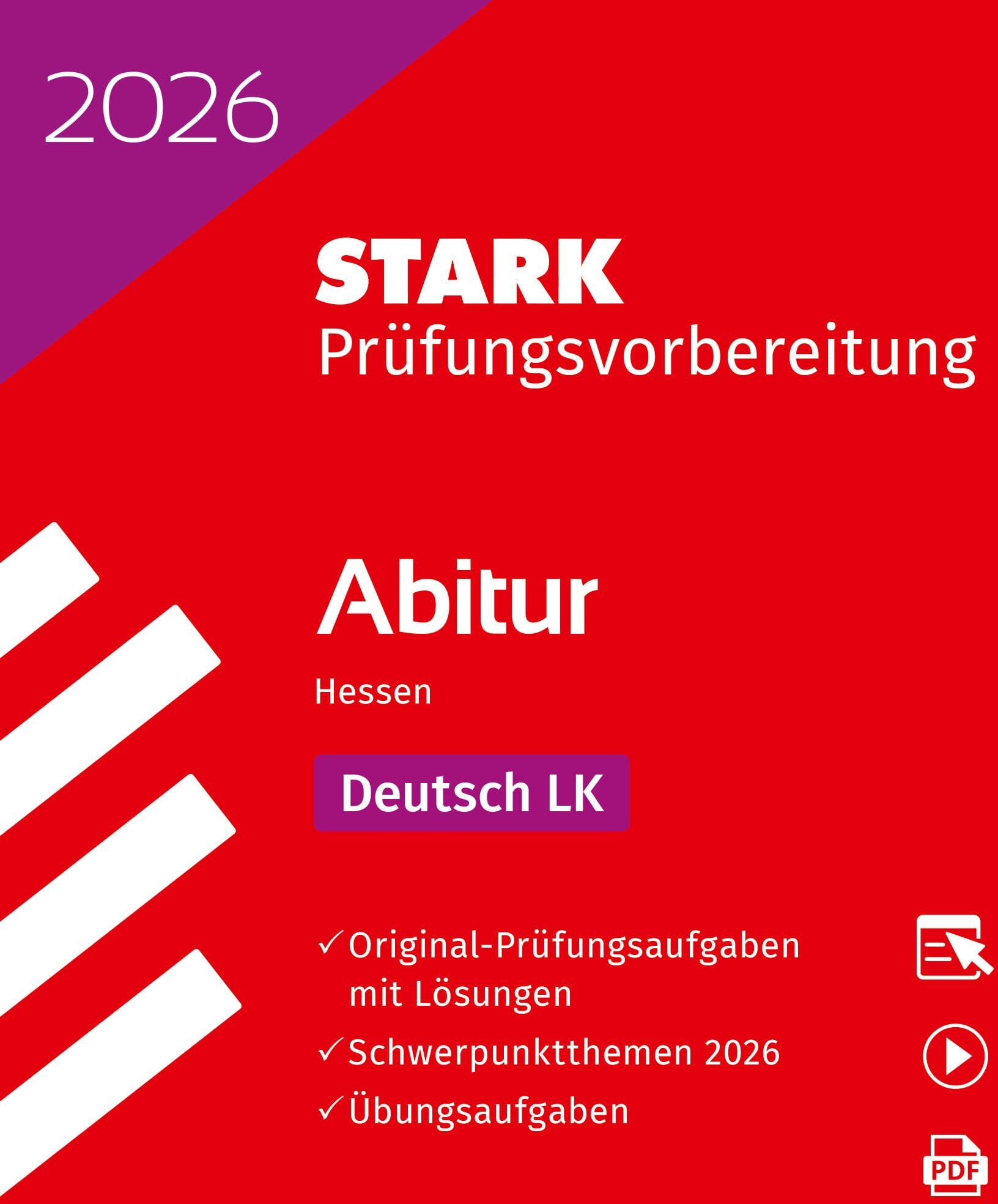STARK Deutsch LK - Abitur 2026 Hessen - Prüfungsvorbereitung (Abitur-Prüfungen) - Preis vom 10.10.2026 11:48:34 h