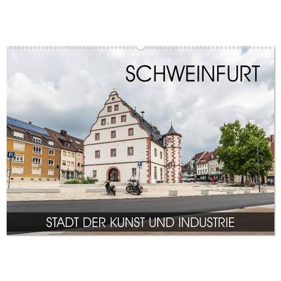 Schweinfurt - Stadt der Kunst und Industrie (Wandkalender 2027 DIN A2 quer), CALVENDO Monatskalender