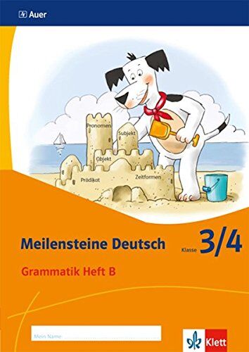 Meilensteine Deutsch / Grammatik - Ausgabe ab 2017: Meilensteine Deutsch / Heft B Klasse 3/4: Grammatik - Ausgabe ab 2017 - Preis vom 09.10.2026 07:28:09 h