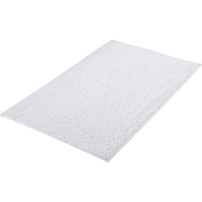 Badematte KLEINE WOLKE "Chrissy, Badvorleger, Badezimmer Teppich", weiß, H:10mm, Baumwolle, Badematten, Badematte, Badteppich, Uni Farben