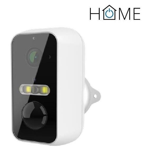 iGet HOME Camera CS11 Battery - WiFi IP 2K camera, night vision IR + LED, two-way audio, IP65 (2304 x 1296 Pixels) (53905627)