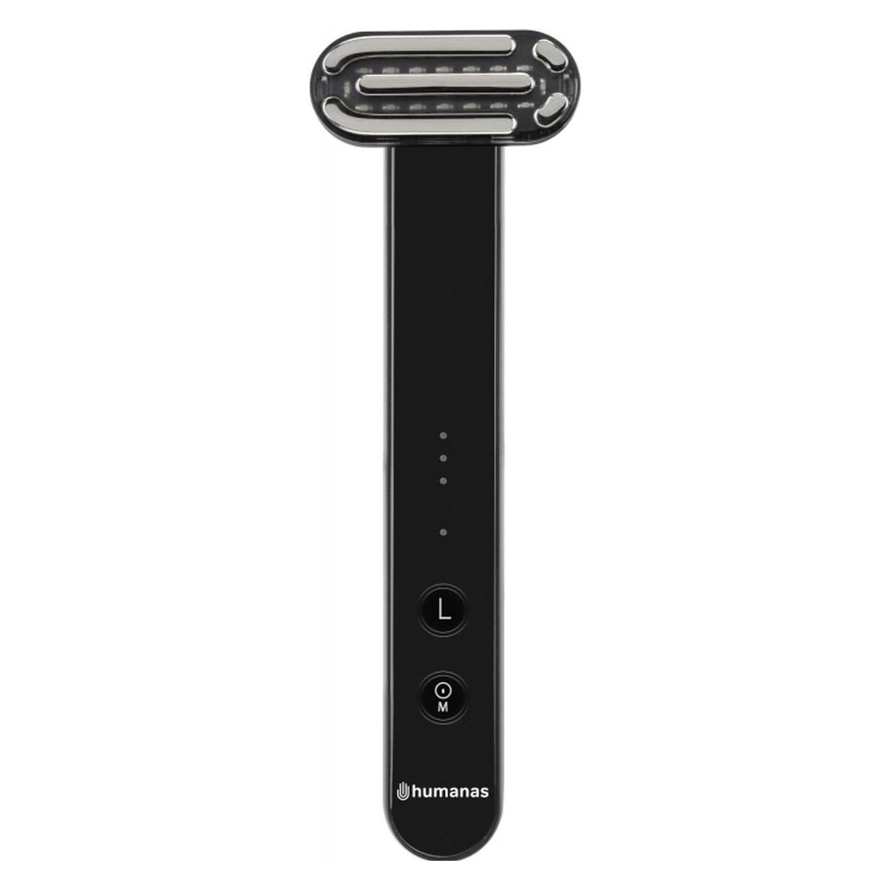 Humanas Sonic Facelifting-Massagegerät mit EMS-Funktion Aurora - schwarz (HS4152)