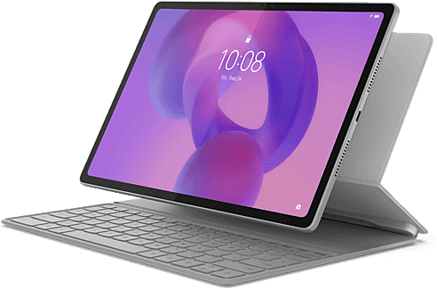 Funda tablet - Lenovo Folio Keyboard For Idea Tab Plus con teclado, Gris
