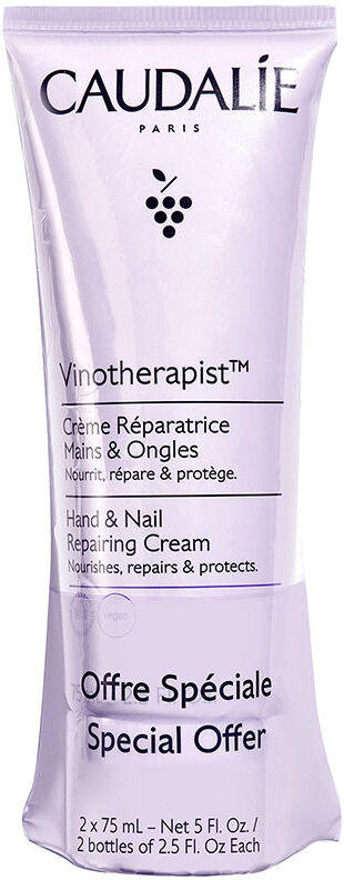 Caudalie Vinotherapist crema para manos y uñas pack 2 x 75 ml