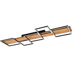 LED-Deckenleuchte Harper Braun/Schwarz max. 42 Watt Deckenlampe