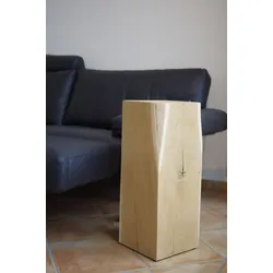 Holz-Säule Eiche 25 x 25 x 60cm