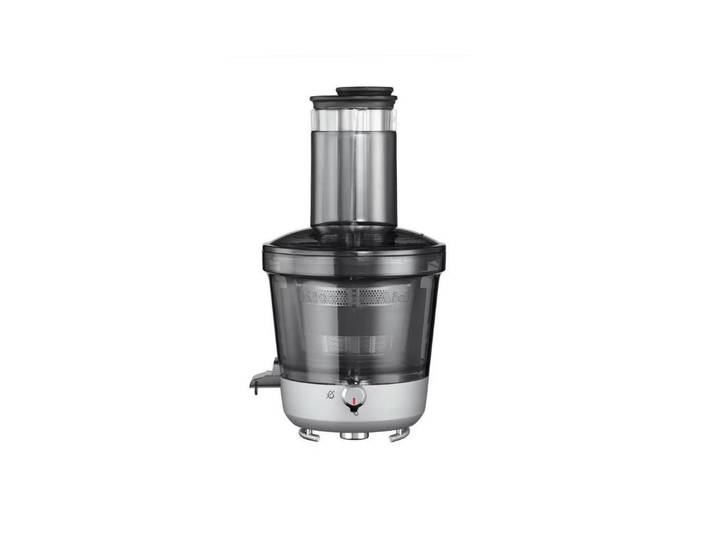 Entsafter KITCHENAID Vorsatz 5KSM1JA , silber, Entsafter, Entsafter, Entsafter-Aufsatz für Küchenmaschinen