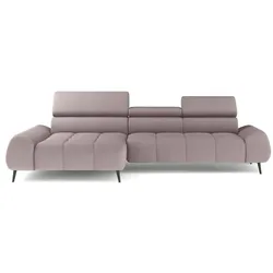 Ecksofa Mavel Stoff Braun