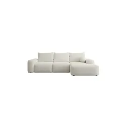 Selsey Ecksofa mit Schlaffunktion Carnos ¦ creme ¦ Maße (cm): B: 264 H: 82