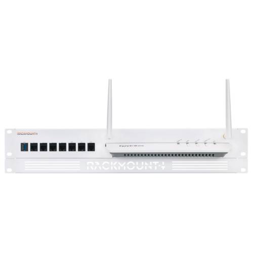 Rackmount.IT - Montagesatz für Netzwerkgeräte - Rack montierbar - weiß, RAL 9003 - 1.3U - 48.3cm (19 )