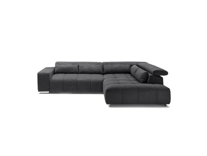 Trendstore Christel Ecksofa wahlweise mit Hocker - Chenille Bost