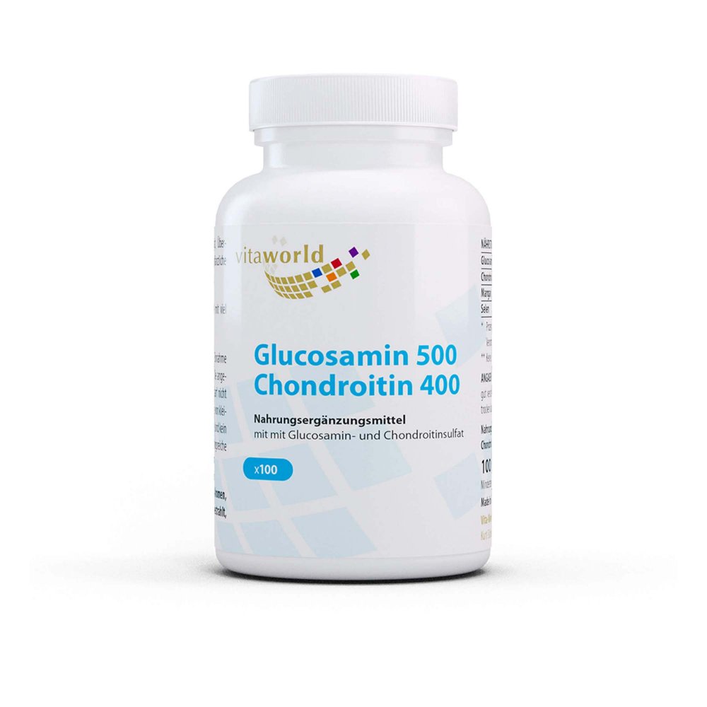 Vita World GmbH Glucosamin 500+chondroitin 400 Kapseln 08925714